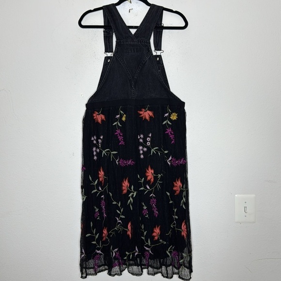 Gothic Jordache jumper with fishnet embroidered skirt retro size medium - Picture 2 of 8